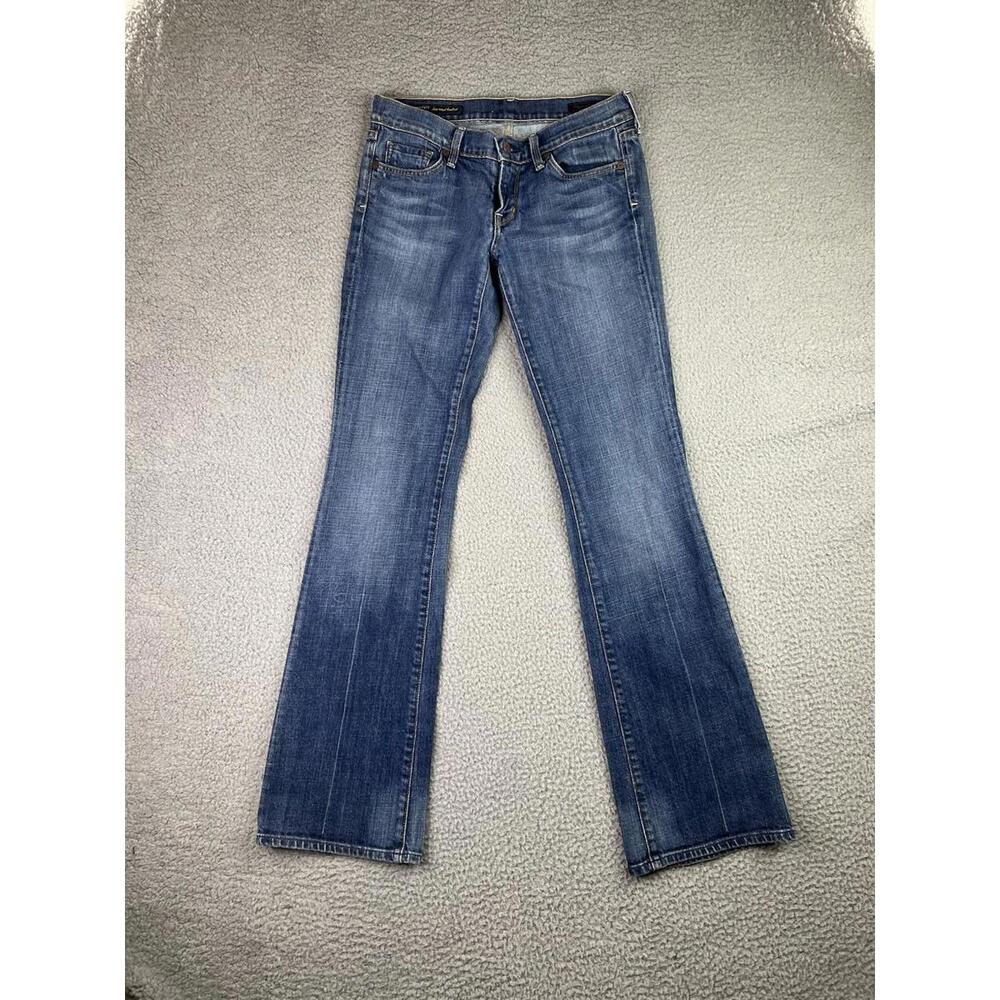 Citizens Of Humanity Margo Low Waist Bootcut Jeans Women's Size 28 Blue Stretch